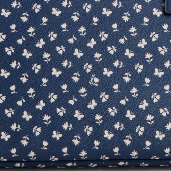 🌸❤️ Coach Gallery Tote Bag With Floral Print - Picture 5 of 8